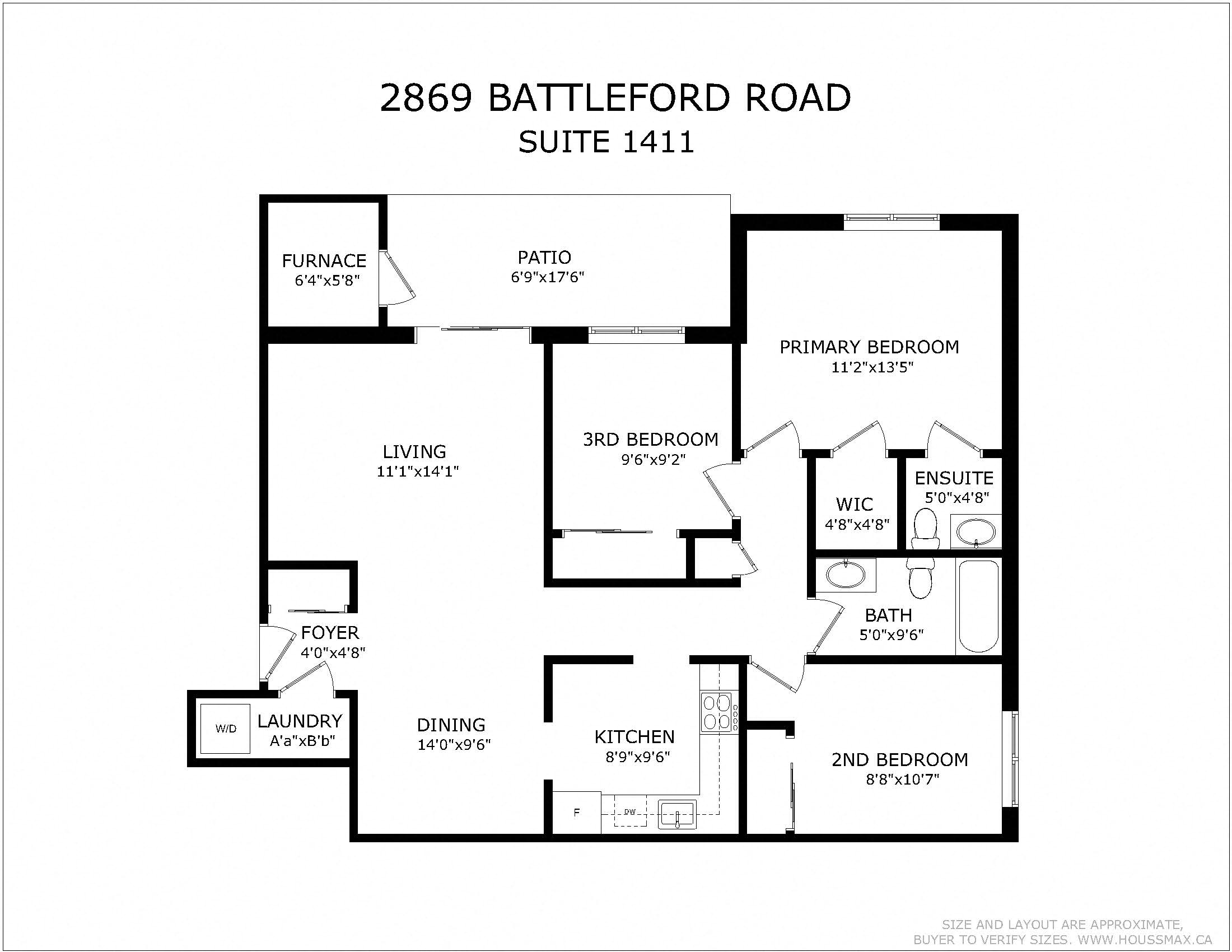 Suite A Floorplan